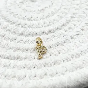 PINGENTE (CHARMS) LETRA 1CM P