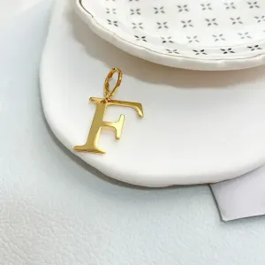PINGENTE LETRA 2,5CM - F
