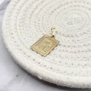 PINGENTE MEDALHA COM ACABAMENTO DE PARAFUSO - R