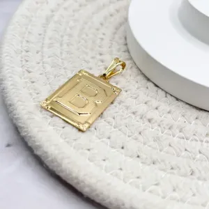 PINGENTE MEDALHA COM ACABAMENTO DE PARAFUSO - B