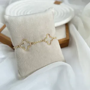 PULSEIRA 5 TREVOS VAZADOS
