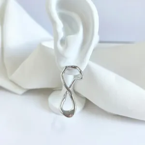 BRINCO FIO ORGÂNICO LONGO 4CM