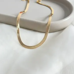 COLAR CHOKER FITA ITALIANA 4MM - 40CM