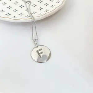 COLAR MEDALHA LETRA 70CM - F