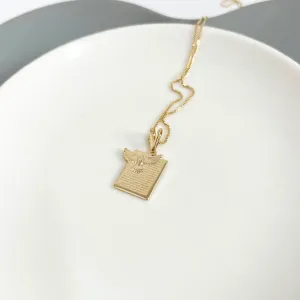 COLAR MEDALHA ORAÇÃO PAI NOSSO COM ESPIRÍTO SANTO
