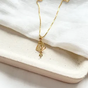 COLAR NOSSA SENHORA DE APARECIDA COM CRUZ
