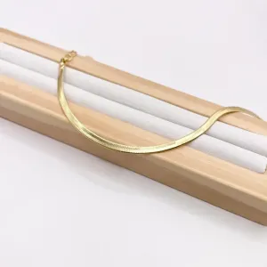 PULSEIRA FITA ITALIANA 3MM COM EXTENSOR