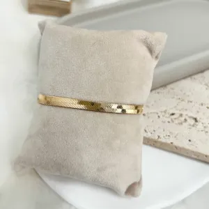 PULSEIRA FITA ITALIANA 5MM COM EXTENSOR
