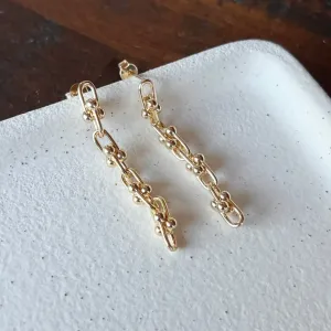 BRINCO LONGO ELO CARTIER 5CM