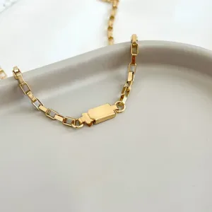 COLAR MASCULINA VENEZIANA LONGA COM FECHO CAIXA 60CM