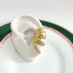 BRINCO EAR CUFF FIOS COM MICRO ZIRCONIA