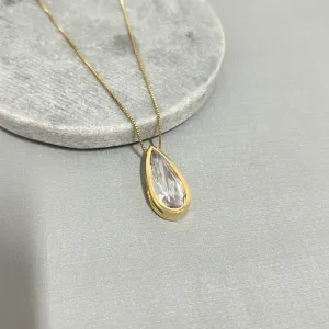 COLAR GOTA LONGA CRISTAL