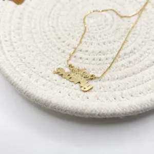 COLAR NOME FONTE 02 COM DETALHES COROA - MARLY
