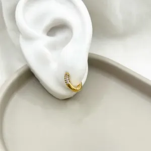 BRINCO ARGOLA ARTICULADA ZIRCONIA LAVANDA - BR2361