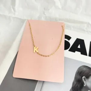 COLAR LETRA LATERAL - K