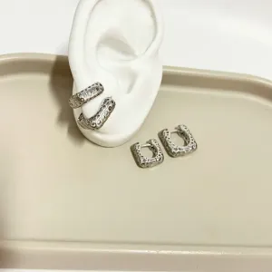 DUPLA ARGOLAS ARTICULADAS QUADRADAS COM FURINHOS