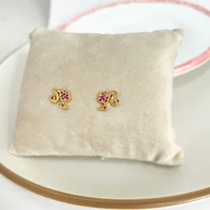 BRINCO BARBIE CRAVEJADO ROSA