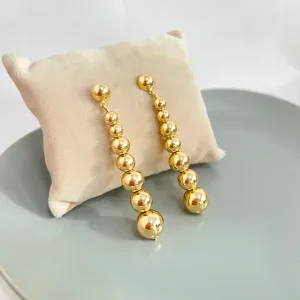 BRINCO PÊNDULO ESFERAS 8CM