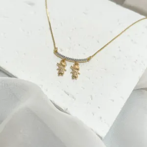 COLAR CANGA CRAVEJADA 2 MENINOS