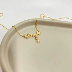 COLAR DINDA COM PINGENTE DE MENINO