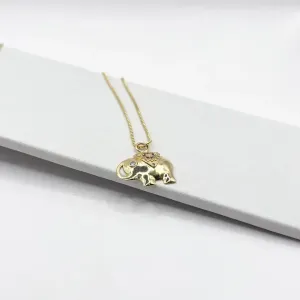 COLAR ELEFANTE COM ZIRCONIAS