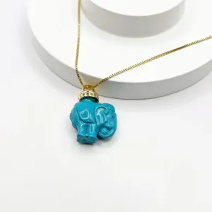COLAR ELEFANTE DE ACRÍLICO