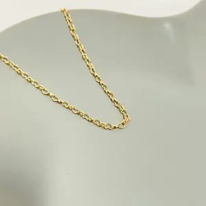 COLAR ELOS MINI CORAÇÃO 45CM