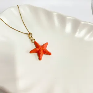 COLAR ESTRELA DO MAR COM ACRÍLICO