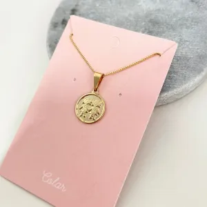 COLAR MEDALHINHA DE 2 MENINAS