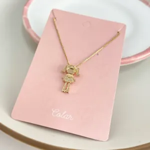 COLAR MENINA DE SAIA