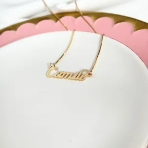 COLAR NOME FONTE 08 - CAMILE