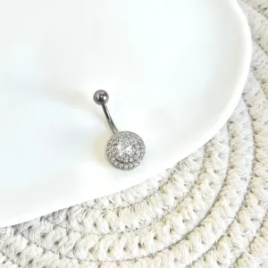 PIERCING UMBIGO CRAVEJADO