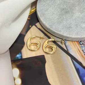 BRINCO ARGOLA LACRE - INSPIRAÇÃO GUCCI