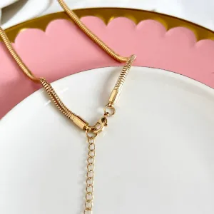 COLAR RABO DE RATO 3MM 45CM + EXTENSOR