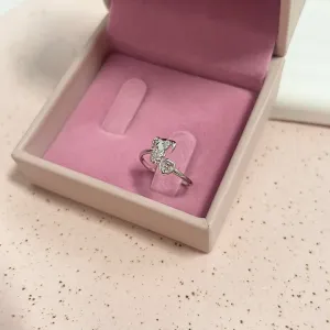 ANEL AJUSTÁVEL FALANGE CORAÇÃO E MENINA