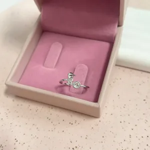 ANEL AJUSTÁVEL FALANGE CORAÇÃO E MENINO