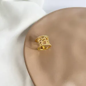 ANEL FILHO ARO DUPLO 2 MENINAS