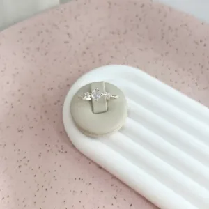 ANEL PRATA925 SOLITÁRIO 5 PEDRAS