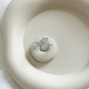 ANEL PRATA925 SOLITÁRIO CRAVEJADO