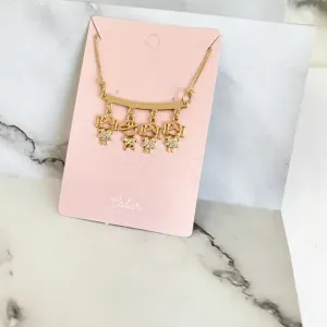 COLAR 4 FILHOS - 1 MENINO E 3 MENINAS