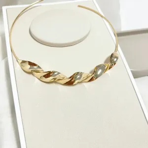 COLAR ARO COM FALSO TORCIDO