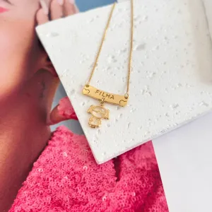 COLAR CANGA FILHA - 1 MENINA VAZADA