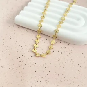COLAR CHOKER CONCHAS 40CM