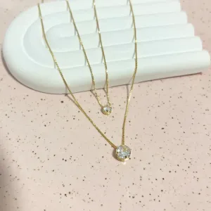 COLAR DUPLO PONTO DE LUZ