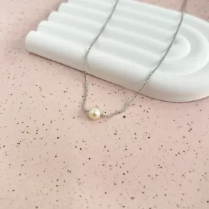 COLAR PÉROLA 6MM 45CM