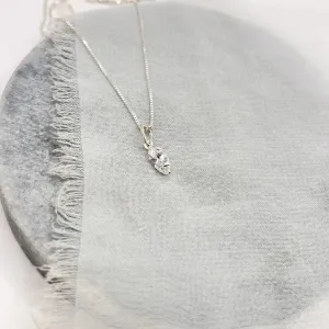 COLAR PRATA925 PONTO DE LUZ NAVETE