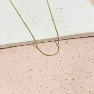 COLAR RABO DE RATO 1MM 50CM