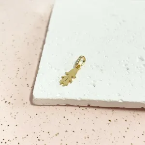 PINGENTE MENINA LETRA - J