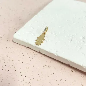 PINGENTE MENINA LETRA - V