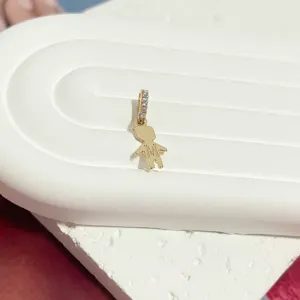 PINGENTE MENINO LETRA - M